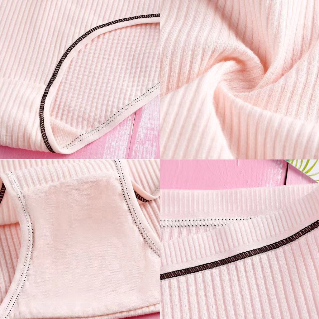 Quần Lót Cotton Không Lộ Đường May Thắt Nơ Màu Trơn Thời Trang Cho Phụ Nữ | BigBuy360 - bigbuy360.vn