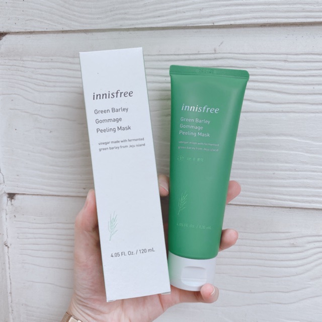 Mặt Nạ Tẩy Da Chết Innisfree Green Barley Gommage Peeling Mask 120ml