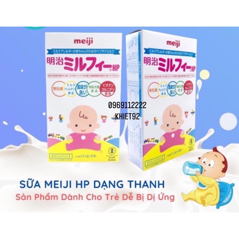 Meiji thanh HP dạng thanh hộp 6thanh