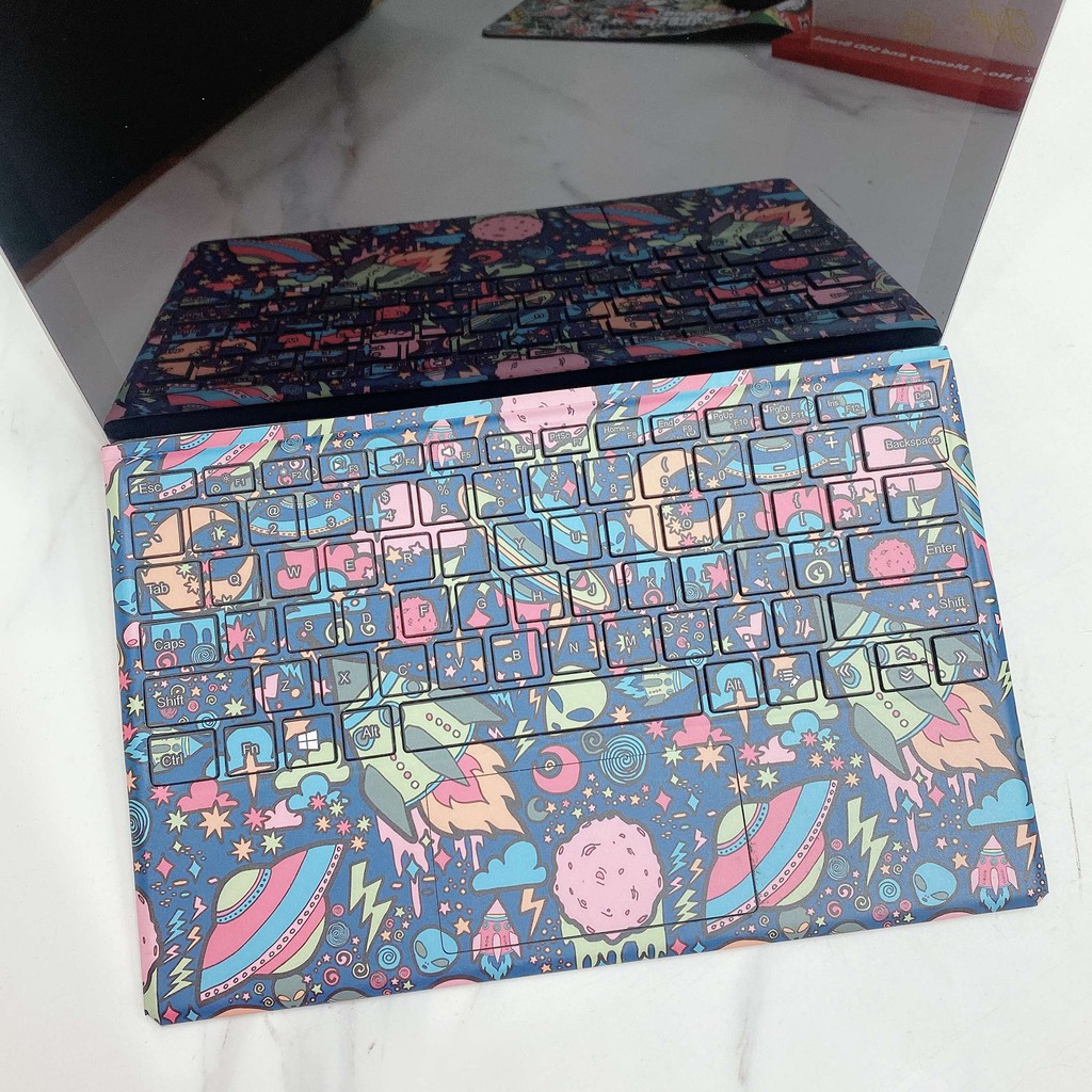 Decal Skin dán Laptop mẫu Vũ trụ