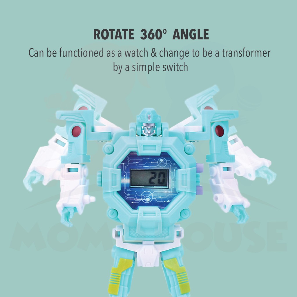 Đồ chơi đồng hồ biến hình robot độc đáo dành cho bé | BigBuy360 - bigbuy360.vn