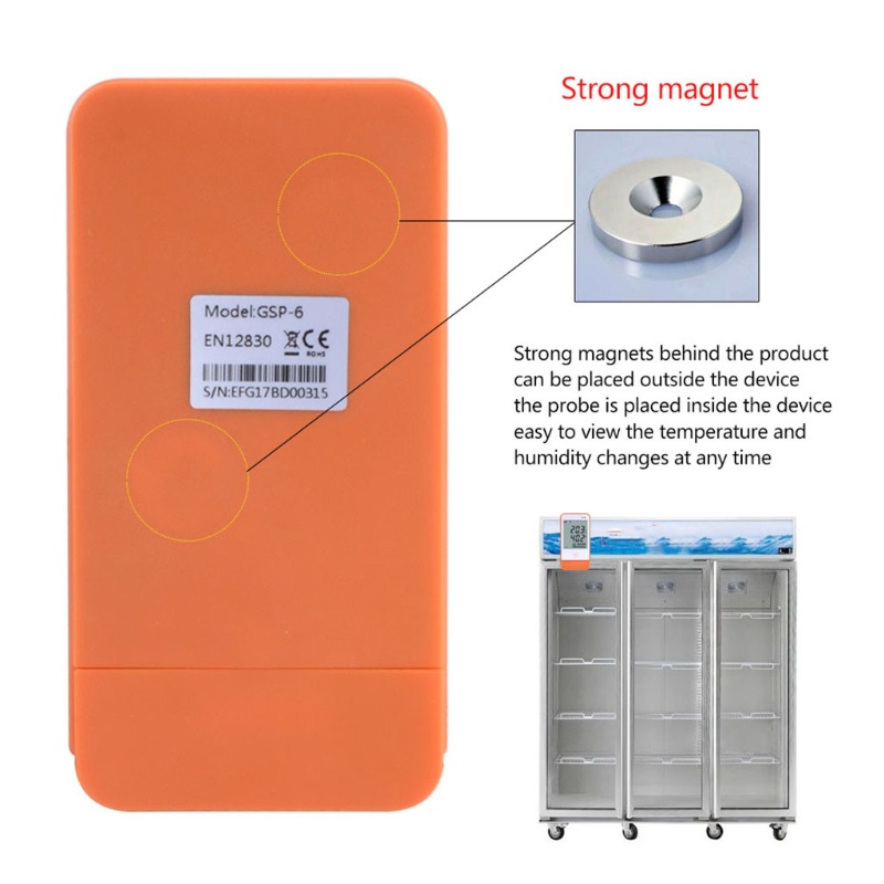 Máy ghi dữ liệu nhiệt độ và độ ẩm USB GSP-6 có độ chính xác cao