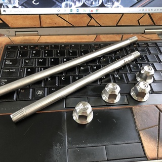 Cốt + tán bít đầu bánh trước và sau - INOX - - Dành cho nhiều loại xe máy