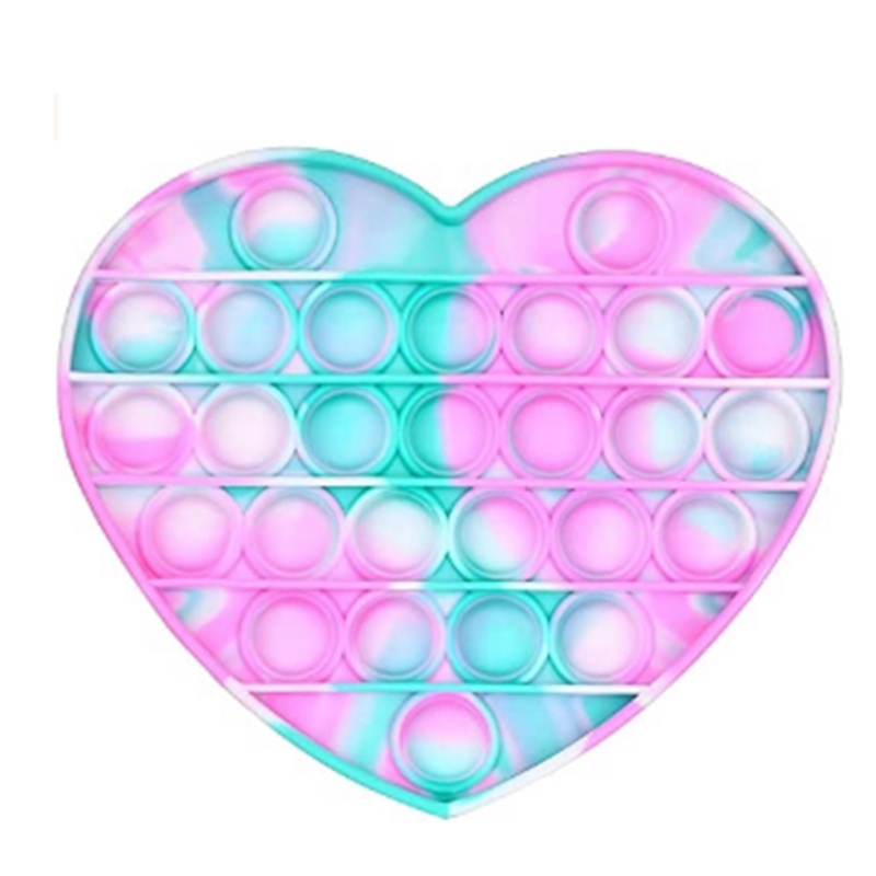 Đồ Chơi Fidget Mềm Hình Sói / Trái Tim / Túi Bong Bóng Anxi Giúp Giảm Căng Thẳng