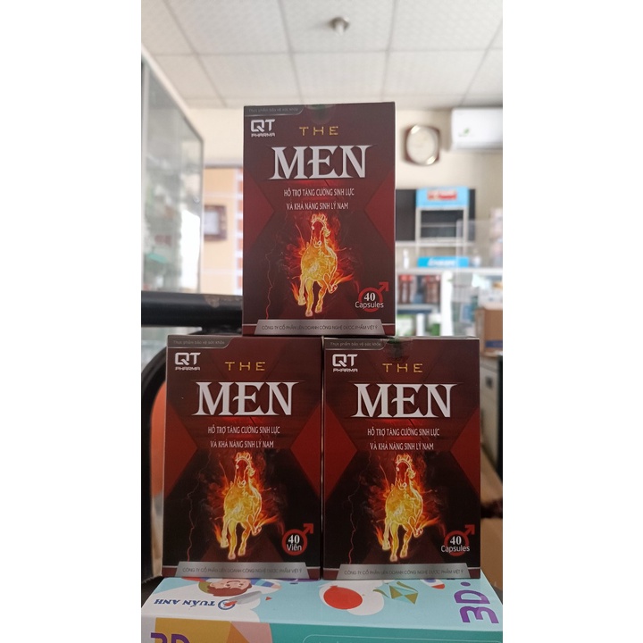 THE MEN ;Hỗ trợ tăng cường sinh lực và khả năng sinh lý nam