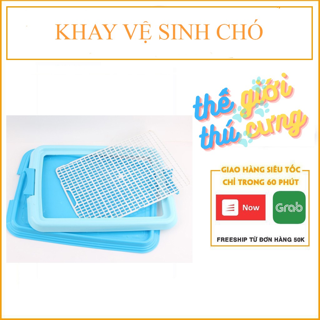 Khay vệ sinh cho chó - Khay dẹt