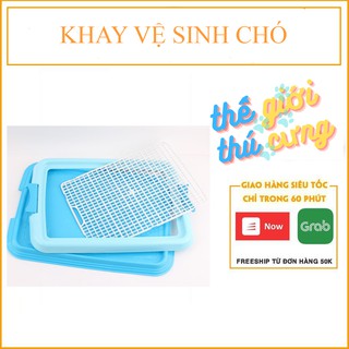 Khay vệ sinh cho chó - Khay dẹt