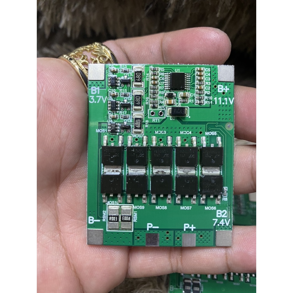 Mạch 3S 30a  BW sạc cân bằng và bảo vệ pin Li-ion. BN.