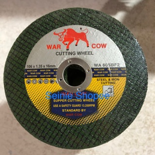 10 Lưỡi cắt sắt bò tót war cow 100mm