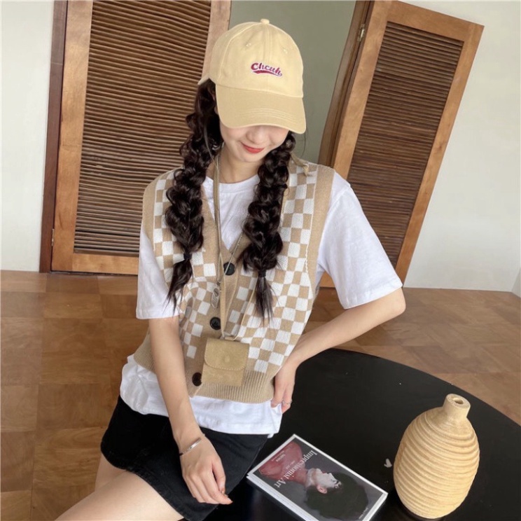 Áo Len Gile Croptop, Gile Len Nữ Dáng Ngắn Vừa Cổ Tim Ulzzang Thời Trang Thu Đông Hàn Quốc | BigBuy360 - bigbuy360.vn