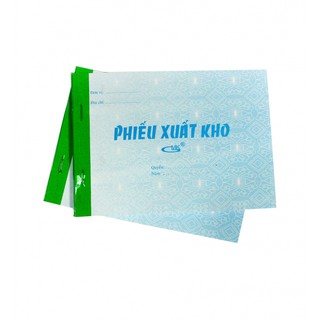 Phiếu xuất kho 13x19 ( 100 tờ )-Combo 2 cuốn