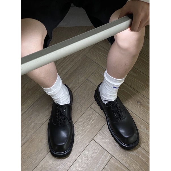 Giày tây Nam có dây, phong cách hàn quốc [Form Basic Loafers]