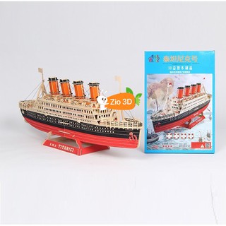 Mô Hình Lắp Ráp Gỗ 3D Tàu Titanic