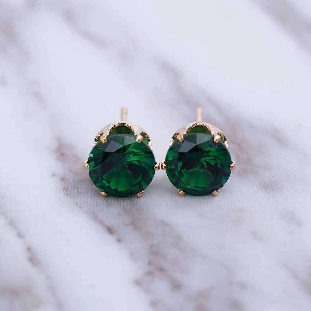 Khuyên Tai Dáng Dài Đính Đá Nhân Tạo Lấp Lánh Sang Trọng Chất Lượng Cao