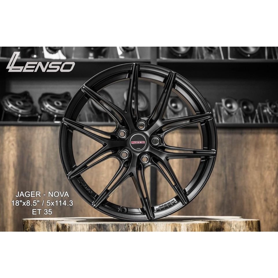 Mâm Lenso Thái Lan Jager Nova 18 inch dành cho các dòng xe Civic, K5, Cerato, Camry, Elantra