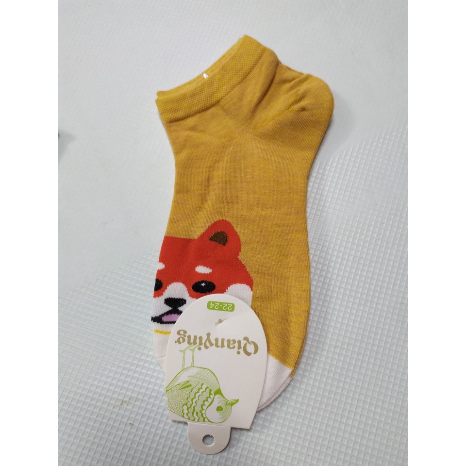 1 đôi tất nữ cổ ngắn nhiều hình dễ thương