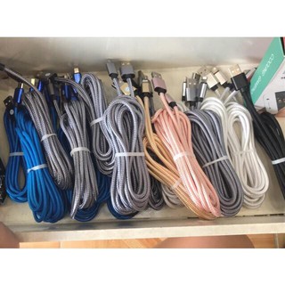 Cáp bọc dù 3m IPHONE/ SAMSUNG