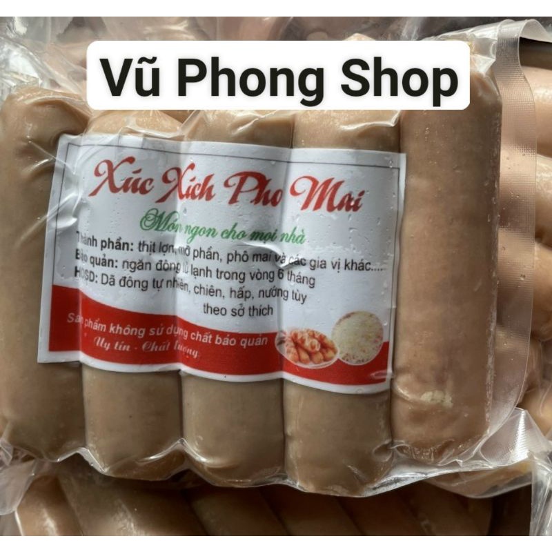 XÚC XÍCH PHO MAI 500G 10C