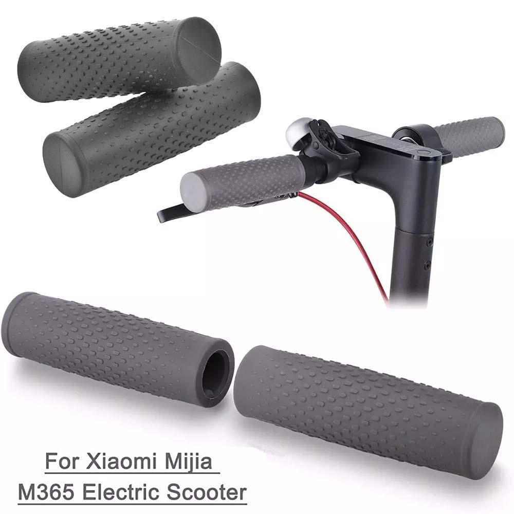 1 Cặp Vỏ Bọc Tay Lái Xe Scooter Điện Xiaomi M365 Bằng Cao Su Chống Trượt