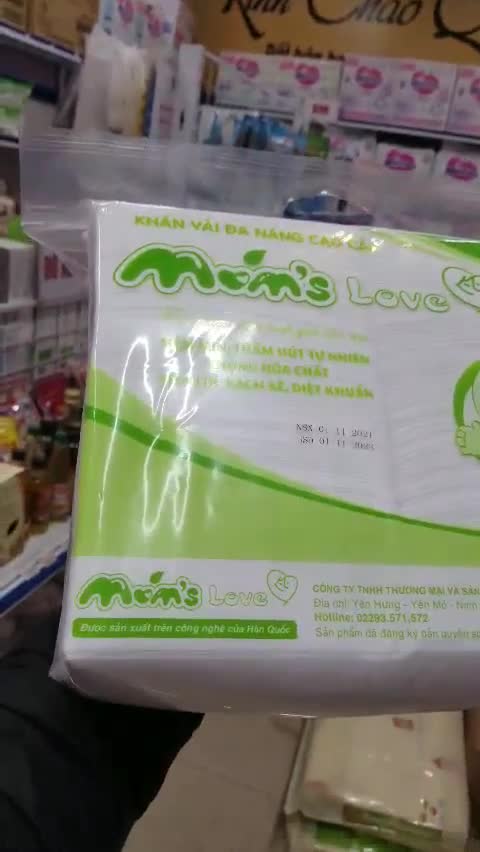 Khăn khô đa năng BIBO Mom' Love