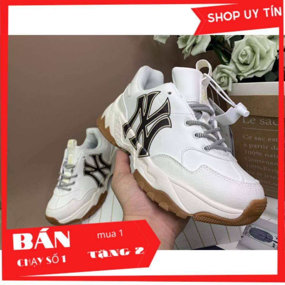 6𝗠𝗟𝗕 NY Đế Nâu- Giày 𝗠𝗟𝗕 Thế Thao Nam Nữ 𝗠𝗟𝗕 Đế Nâu [BẢO HÀNH 1 NĂM –FULL BOX BILL]