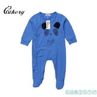 Bộ áo liền quần in chữ DADDY MUMMY dễ thương cho trẻ sơ sinh
