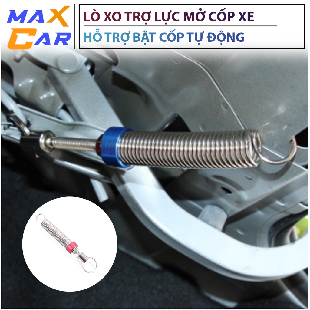 [Mẫu mới] Lò xo trợ lực mở cốp xe cho xe sedan, hỗ trợ bật cốp tự động, có ống bảo vệ tay