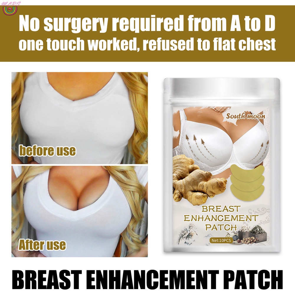 Set 10 Miếng Dán Nâng Ngực Chiết Xuất Gừng Tự Nhiên Dưỡng Ẩm Nâng Và Săn Chắc Da | BigBuy360 - bigbuy360.vn