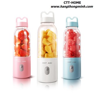 [Có Sẵn] Máy Xay Sinh Tố Mini Cầm Tay Meet Juice Đa Năng - Chính Hãng