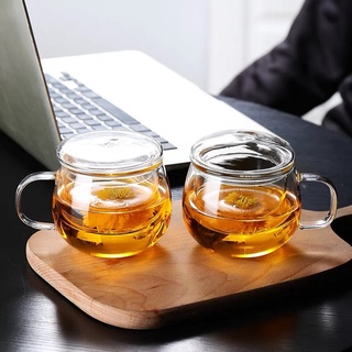 Cốc pha trà thủy tinh có lõi lọc