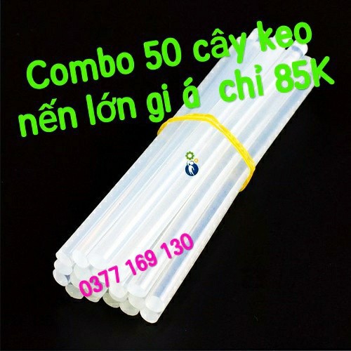 Bộ 50 cây Keo Nến Lớn