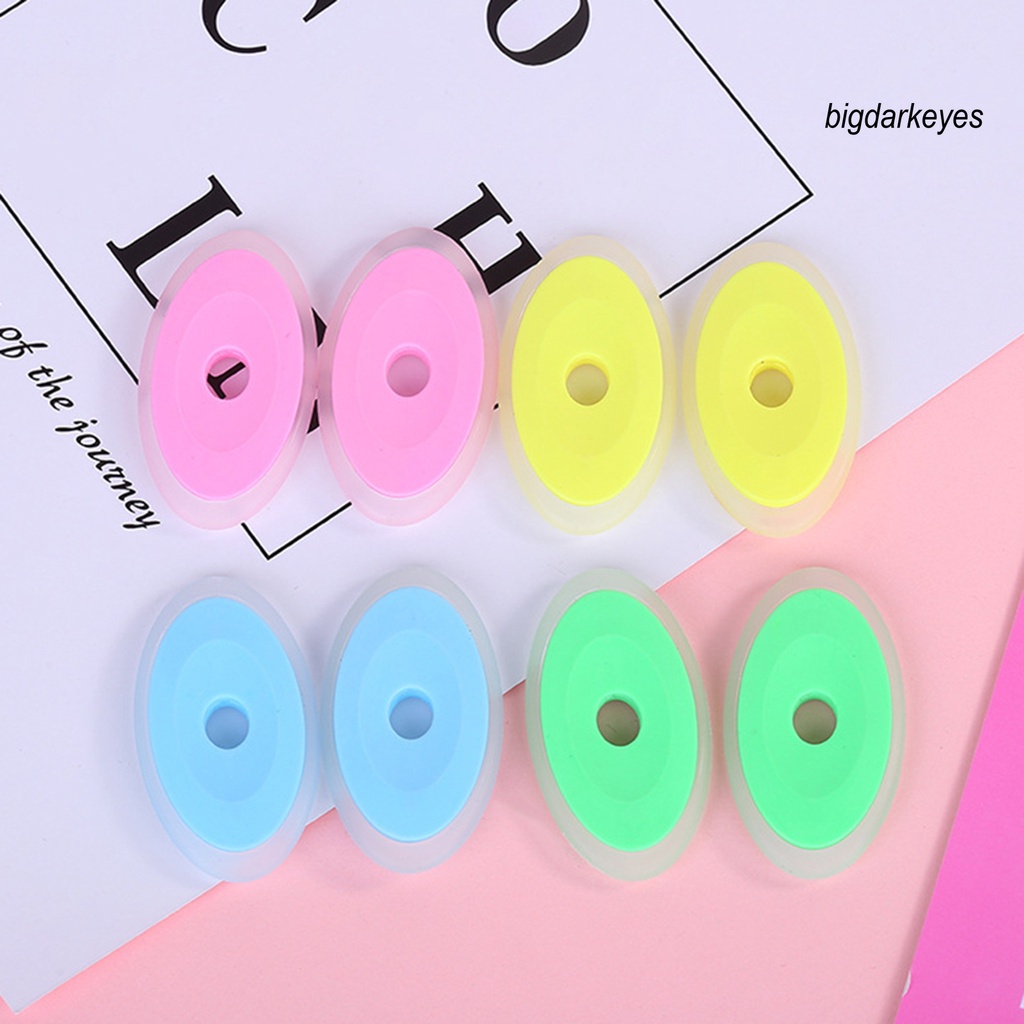 Gôm Tẩy Bút Chì Bằng Silicon Mềm Hình Oval Siêu Nhẹ Cho Trường Học