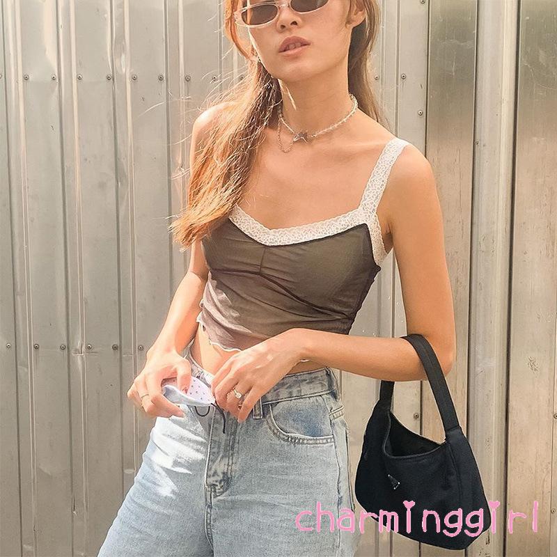 Áo Sát Nách Cổ Chữ V Quyến Rũ Thời Trang Dành Cho Nữ