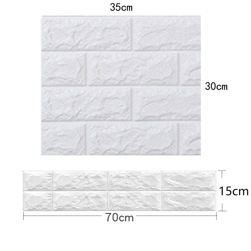 Xốp dán tường DEMINHOME trang trí nhà cửa giả gạch 3d khổ lớn decor phòng ngủ - xốp dán tường cách âm | BigBuy360 - bigbuy360.vn