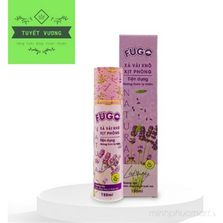 Xả vải khô, xịt phòng FUGO hương nước hoa dung tích 150ml