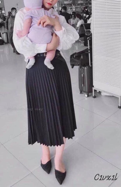 Váy dập li hàng đẹp Tiệm Hanna | BigBuy360 - bigbuy360.vn