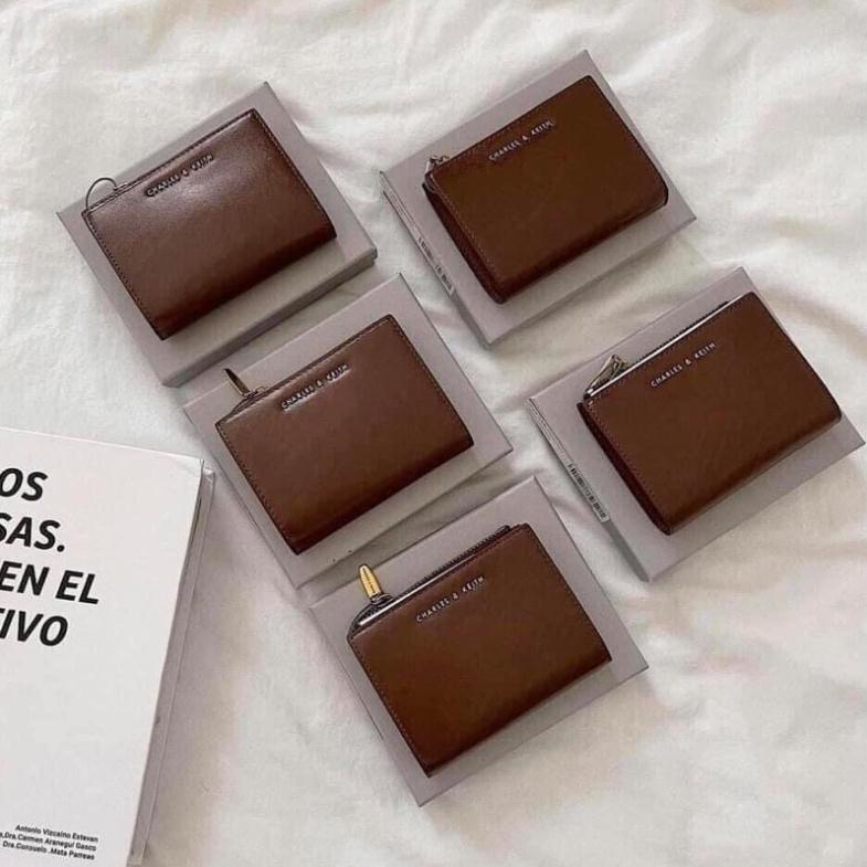 Ví gập da trơn hàng đẹp 3 màu chuẩn loại 1 full hộp hàng cao cấp