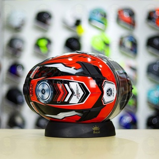 Nón Fullface ROC 01 Dán Tem Decal Yamaha R15 Đỏ