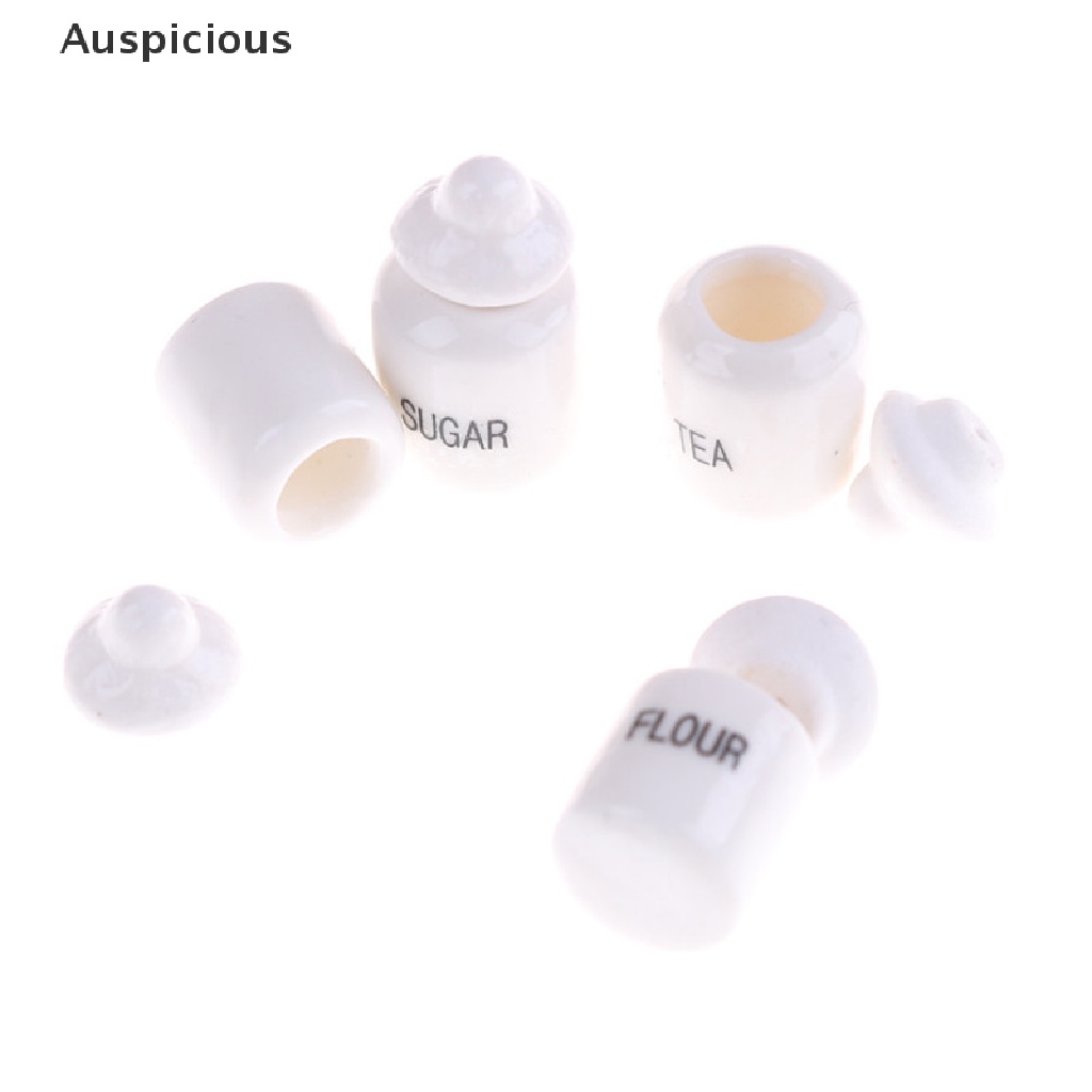 Bộ 4 Lọ Gốm Sứ Màu Trắng Dễ Thương Dùng Trang Trí Nhà Cửa