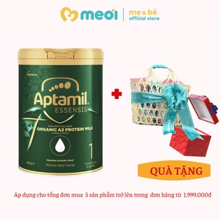 [Tặng Giỏ Quà Cao Cấp] Sữa Aptamil Essensis số 1 – Sữa hữu cơ đạm sạch A2 900g