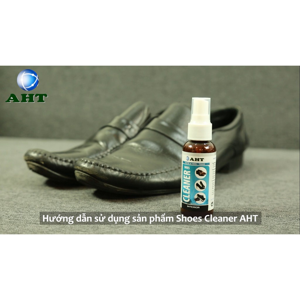 Diệt khuẩn, khử mùi hôi giày Shoes Cleaner AHT 50ml - Hương quế