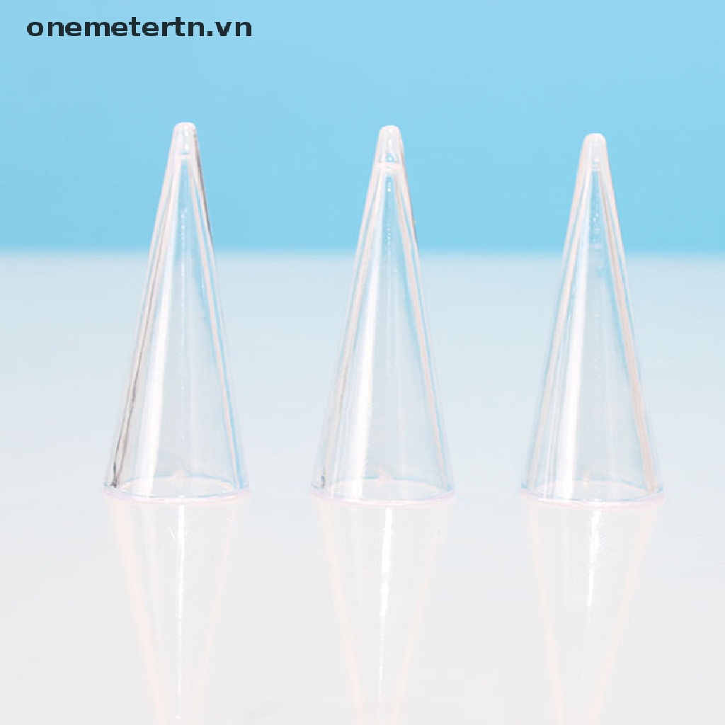 Onemetertn Giá Trưng Bày Nhẫn Hình Nón Bằng Nhựa Tiện Dụng