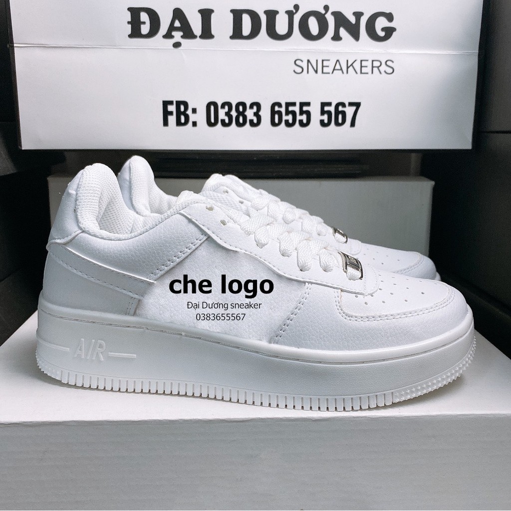 Giày thể thao air force 1 trắng bản đẹp, af1 trắng hàng cao cấp full size từ 36-43 êm chân dễ phối đồ nhất mọi thời đại.