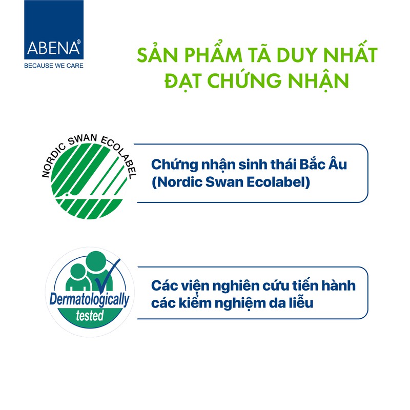 [Mã BMBAU50 giảm 7% đơn 99K] Bỉm tã dán người lớn thấm hút 2 lít Abena Abri Form M1 nhập khẩu từ Đan Mạch (gói 10 miếng)