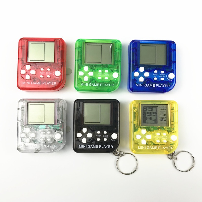 Móc khóa hình máy chơi game cầm tay màu sắc đáng yêu