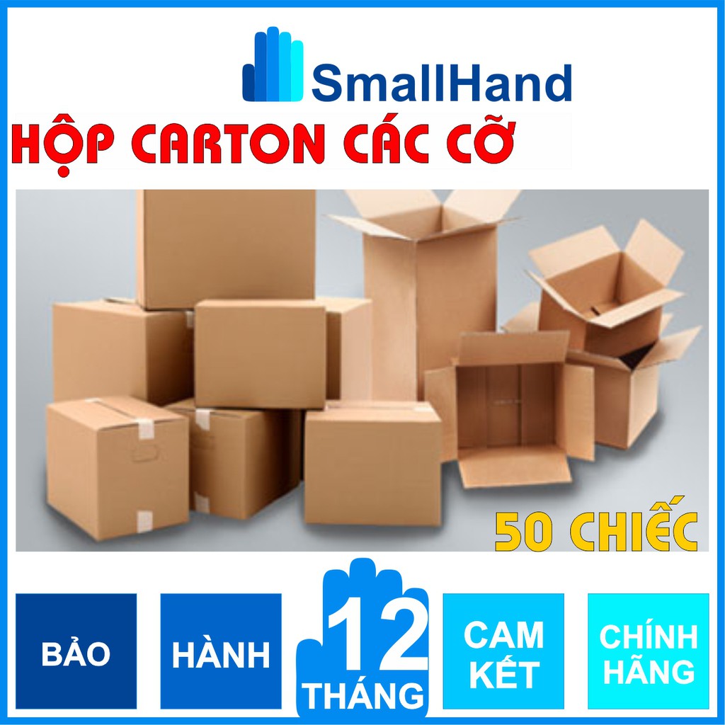 [ 50 chiếc ] Hộp carton các loại kích thước