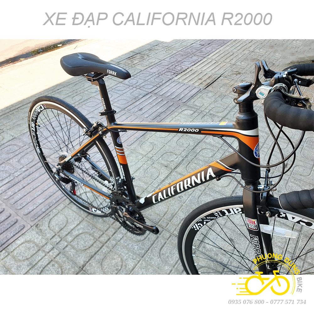 Xe đạp thể thao CALIFORNIA R2000 - Mẫu Road