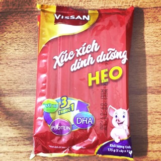 ✅XÚC XÍCH  Heo VISSAN Thùng 20G 175g (5 cây x35g)/ bịch Date mới🔥