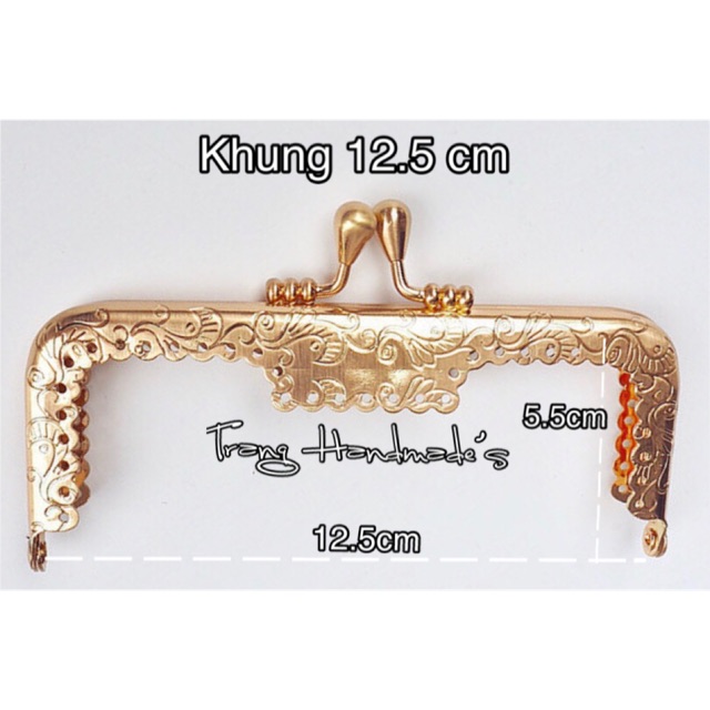 Khung vàng 12.5cm