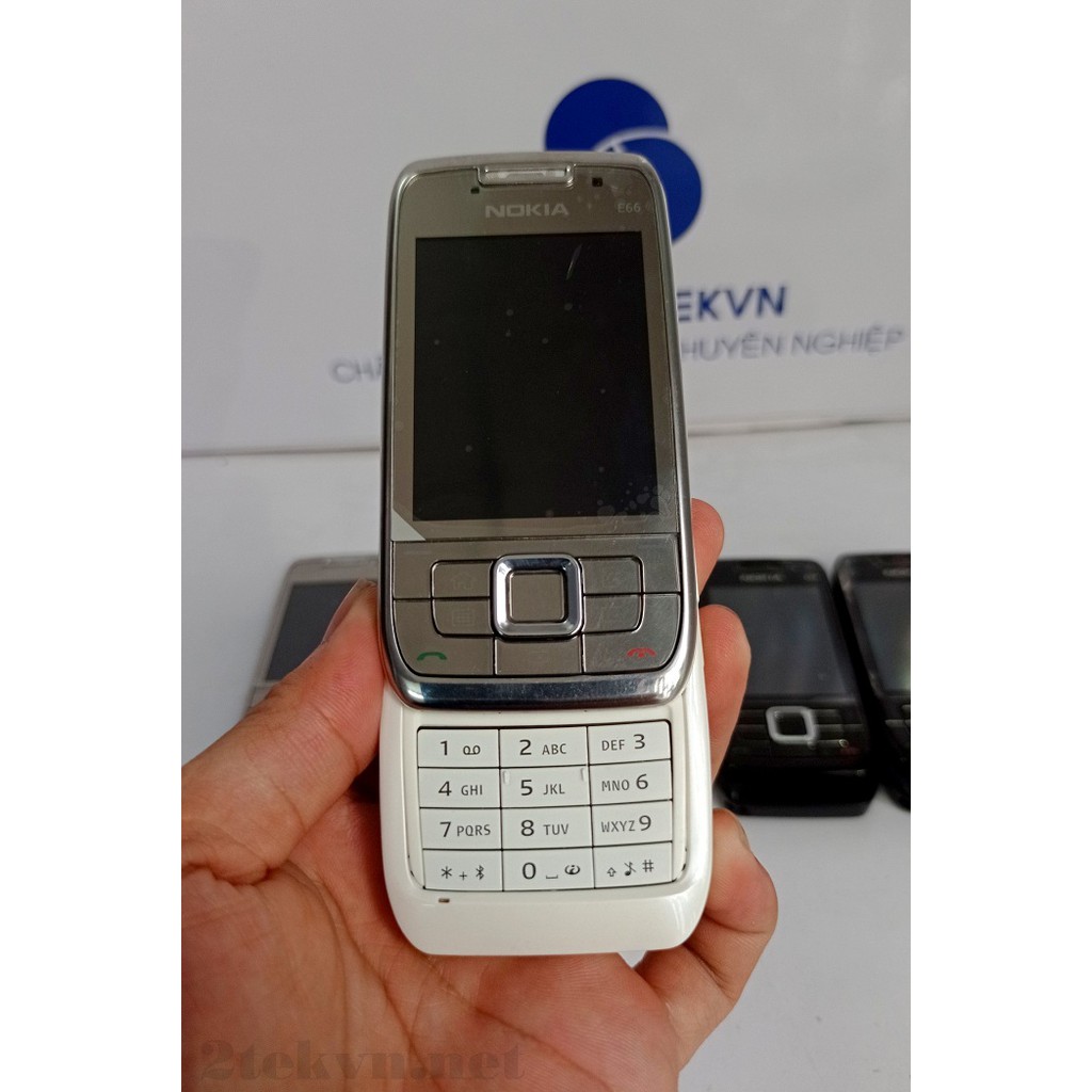 Điện thoại Nokia E66 nắp trượt chính hãng - Điện thoại Nokia cổ giá rẻ